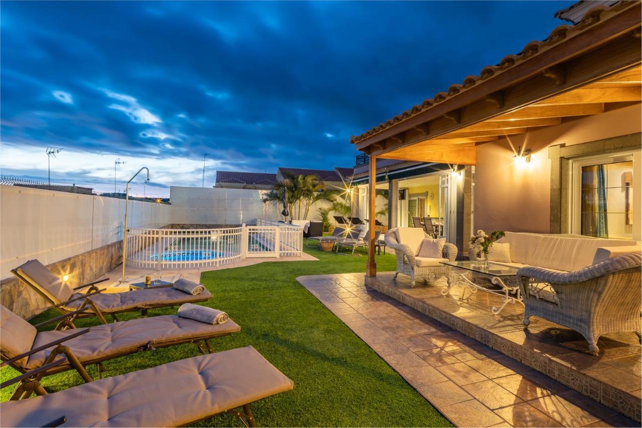 Villa Dalara Maspalomas, Private Pool And Jacuzzi Maspalomas  Ngoại thất bức ảnh